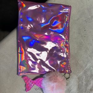 Makeup bag and contents